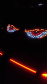 أضواء لد عيون وفم الشيطان للسيارة - Devil's Eye Car LED Lights  الاستخ...