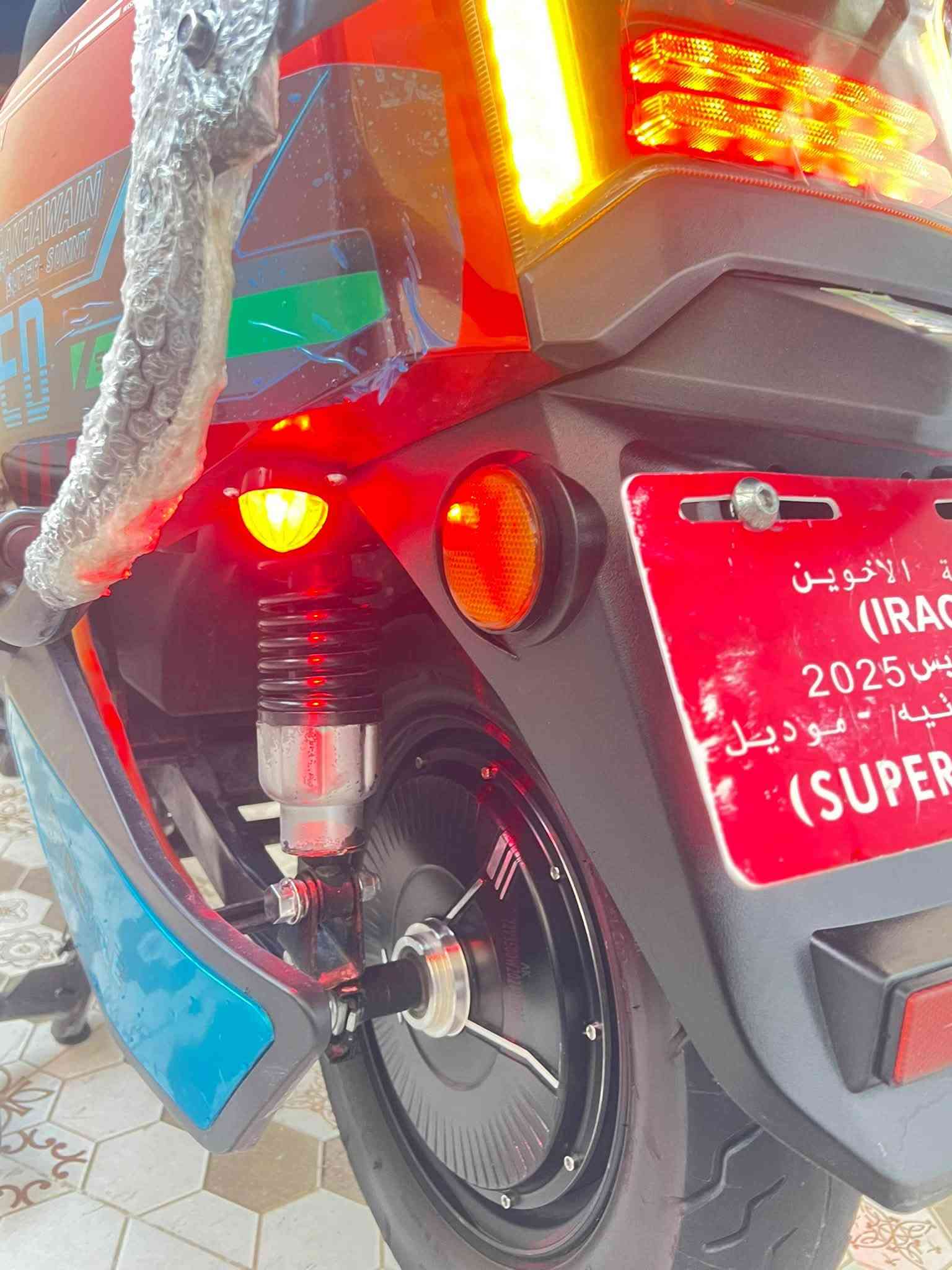 السلام عليكم
دراجه شركة الاخوين 🛵دبدوب
موديل2026
موطور بالكارتون جديد
(اخو الزيروو مستخدم شي قليل جداً مكفول حتى من شخط ...)
(بطاريات عدد 6 على فحص ) 
فول مواصفات  «ملف 3500W)
(نظام  R) (نظام P)
(مخرج شحن USP) 
(سرعة 99 حقيقي) (سرع 4)
(سويجات +بصمات+كرتات)
(مثبت سرعة) 
لايت زنون عالي ناصي 
سماعة بلاتوث بلادي 
جنطه خلفيه بلاديه
اشاير يمنة يسرة دبل اشارة
السعر 650الف
الموقع داخل الرمادي 
الاستفسار :***********
