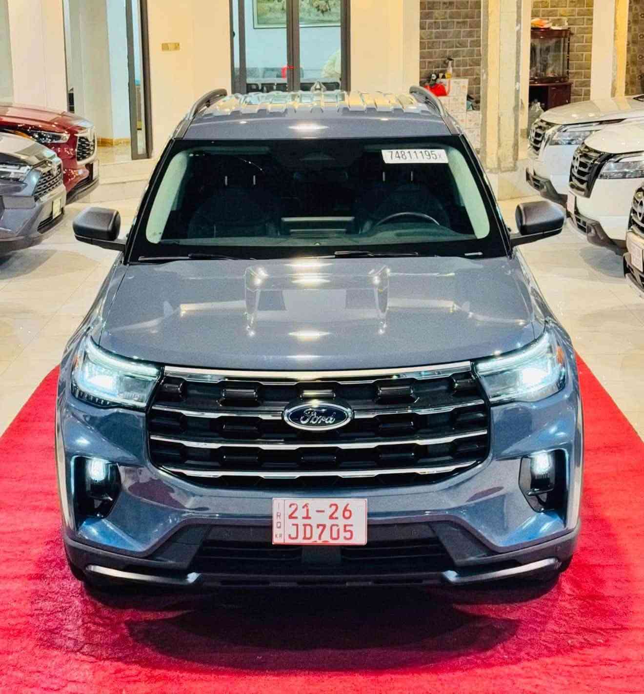 ACTIVE
وارد امريكي - تترقم شمالي - لون سمنتي
ماشية فقط 4 الاف ميل - تحفا
21-2€
JD705
المواصفات:
ACTIVE فئة 2025 :الموديل
Cement Gray اللون: سمنتي
العداد: 4,000 ميل فقط
المحرك: 2.3L Turbo - 300 حصان
الكير: 10 نمر اوتوماتيك - دفع خلفي RWD
7 راكب - 3 قطع تبريد - تبريد خلفي
شاشة 13.2 انج + كاربلي وايرليس باب خلفي كهرباء - كاميرا وحساسات
رادار - نقطة عمياء - تحديد مسار - مانع تصادم تشغيل عن بعد - دخول وتشغيل بصمة
كراسي كهرباء + تدفئة - ويل 18
295$
***********
