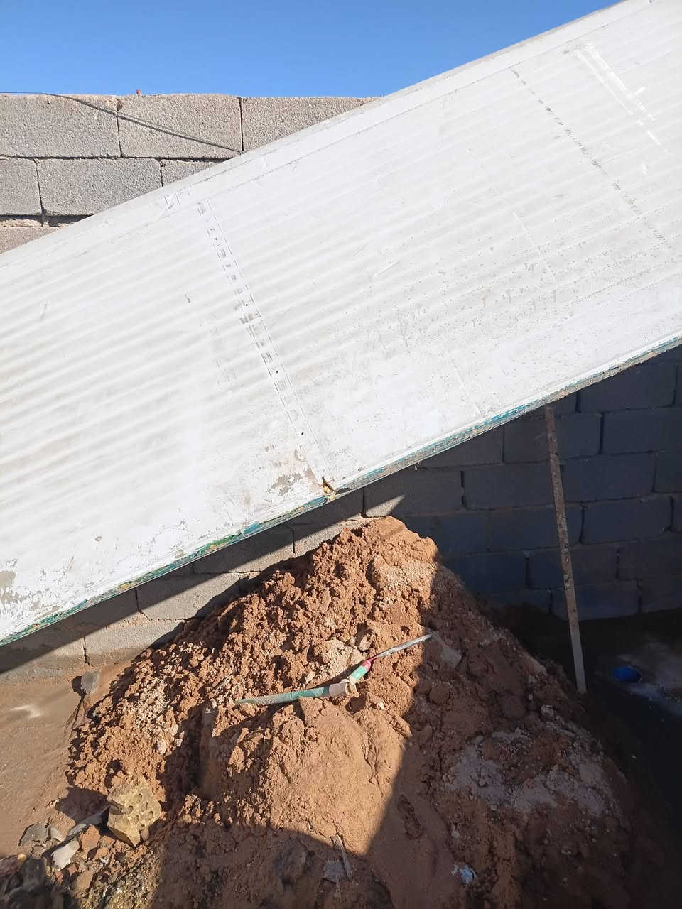 سلام عليكم سندويج ٣ قطع كل وحده ٥ متر سعر لمتر ب ٨ الف قفل *********** مكاني  بقداد بل حميديه
