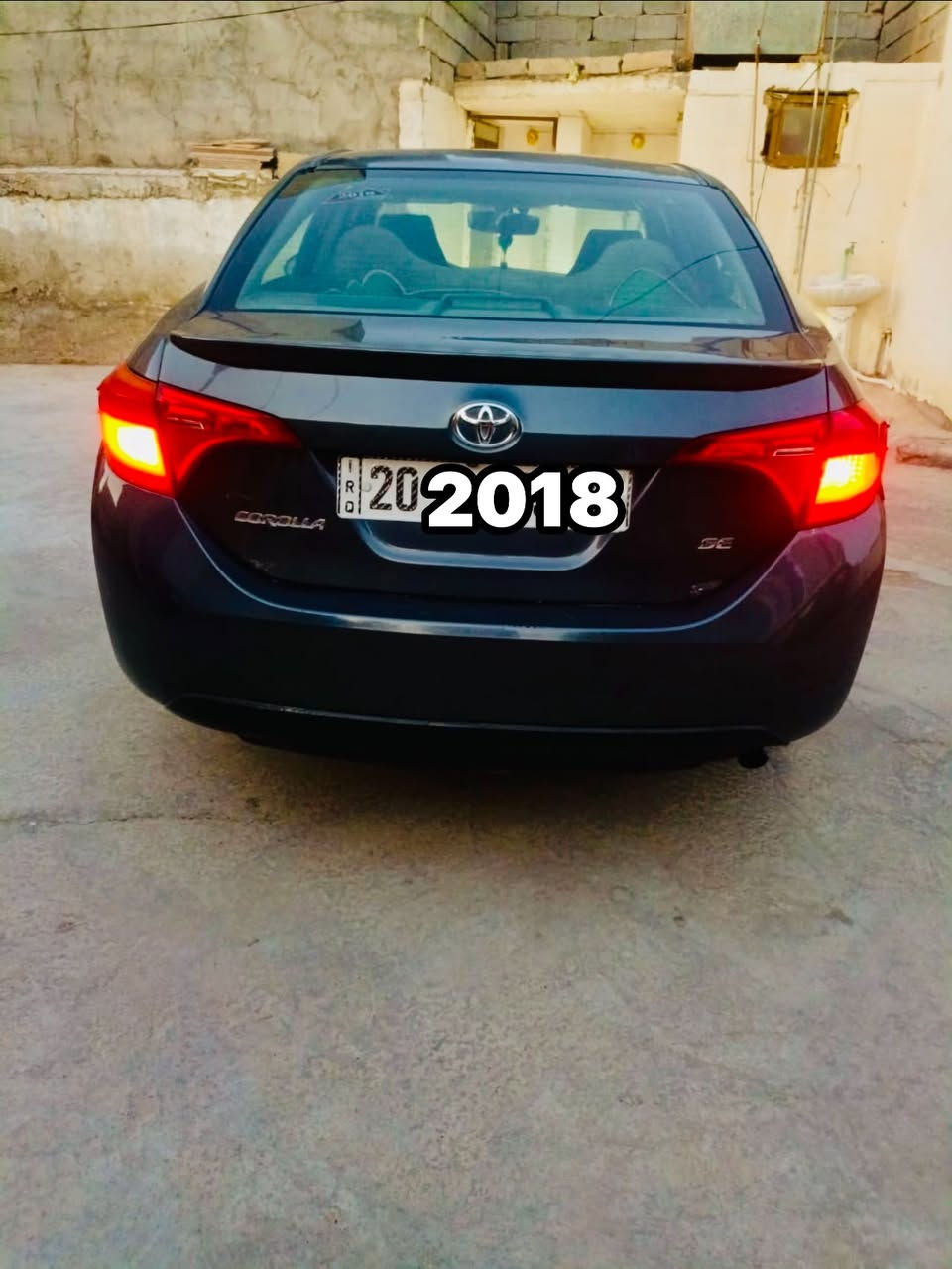 السلام عليكم كورلا 2018امريكي رقم ديالى باسمي رقم سنويه هزه جديد 2031سياره جاهزه مجهزه من كلشي 
كير محرك تبريد صدر كله مكفول تخم تاير جديد 
بيها صبغ كم قطعه اقل الحزام سياره نضيفه خير من الله 
سعر 100بيها مجال بسيط بيع فقط 
مكاني ديالى المقداديه ***********

نص مكتوب في الصور:
- 2018
- 20 2018