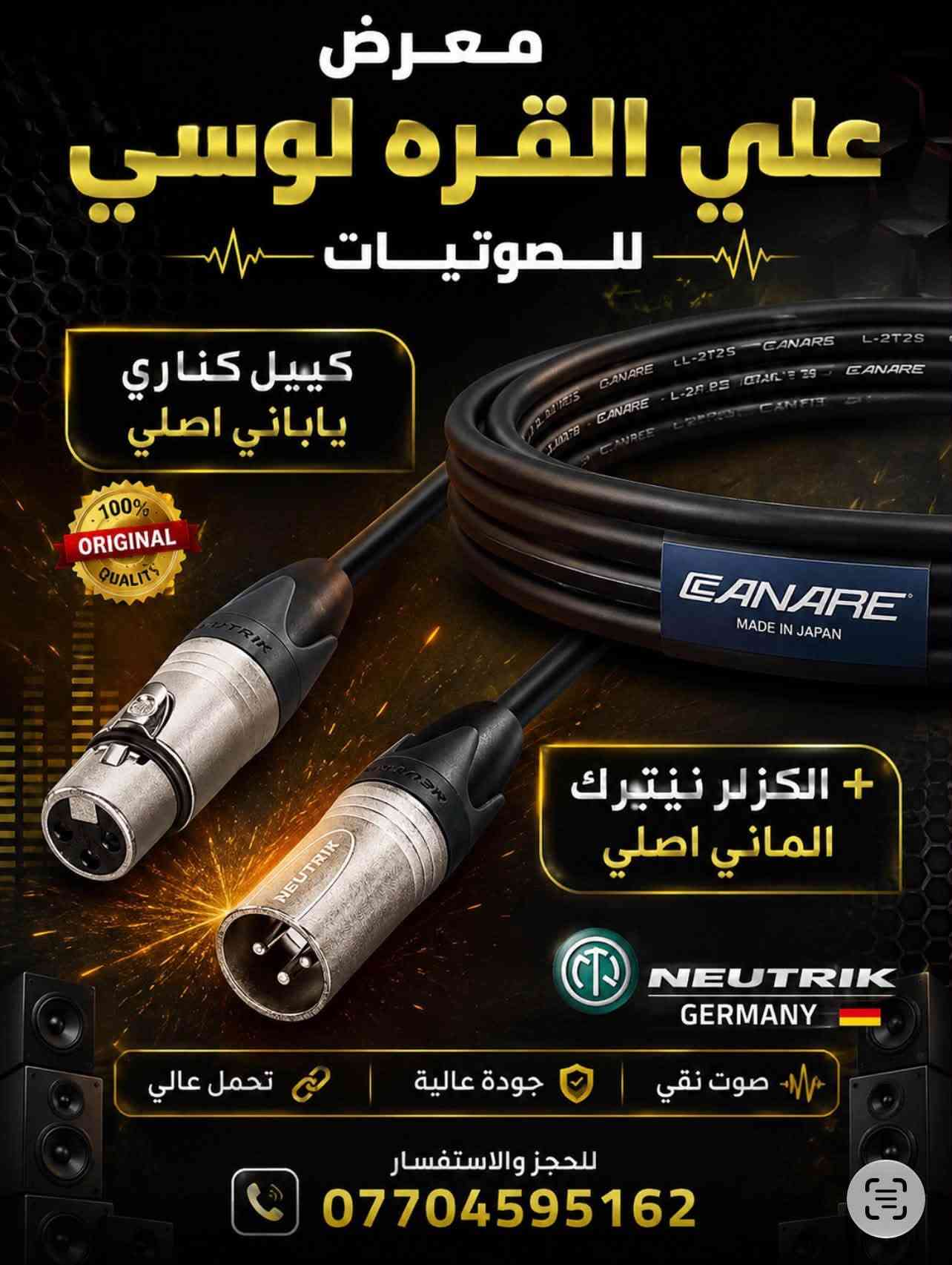 مكبرات صوت • نظيف 100/100 • أداء احترافي