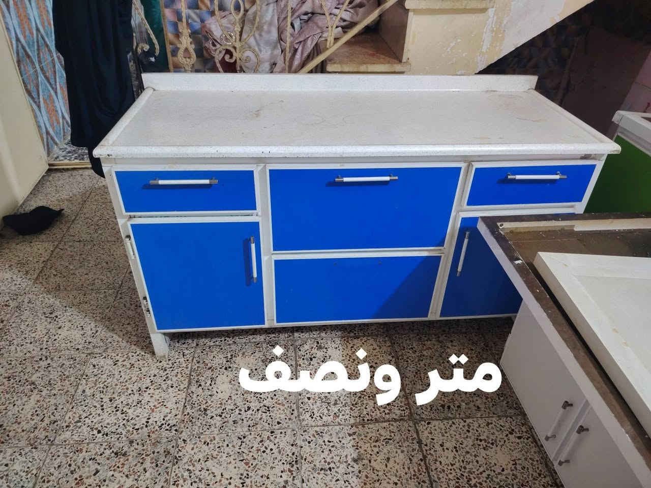 السلام عليكم كاونتر3 قطع مرمر تسكام مو سوكي للبيع إتصال ***********
