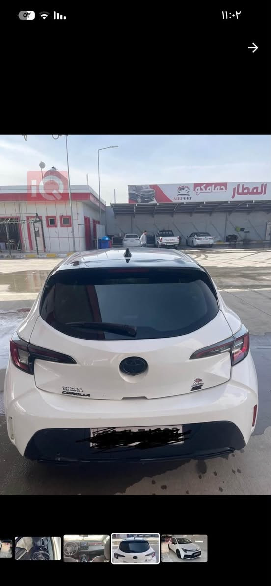كورلا هاج باك بلاك للبيع 105$ 
موديل  SE 2021
بطاقه بنزين 
اوتو هولد 
نقطه عمياء 
شاشه لمس كبيره 
تثبيت سرعه 
تحكم ستيرن
تحديد مسار 
كاميراه خلفي 
مانع انزلاق 
هند بريك بصمه 
ماشيه 100 كيلو م
بلوثوت
رادار امامي للبريك 
مكاني كركوك / 
استفسار ***********
