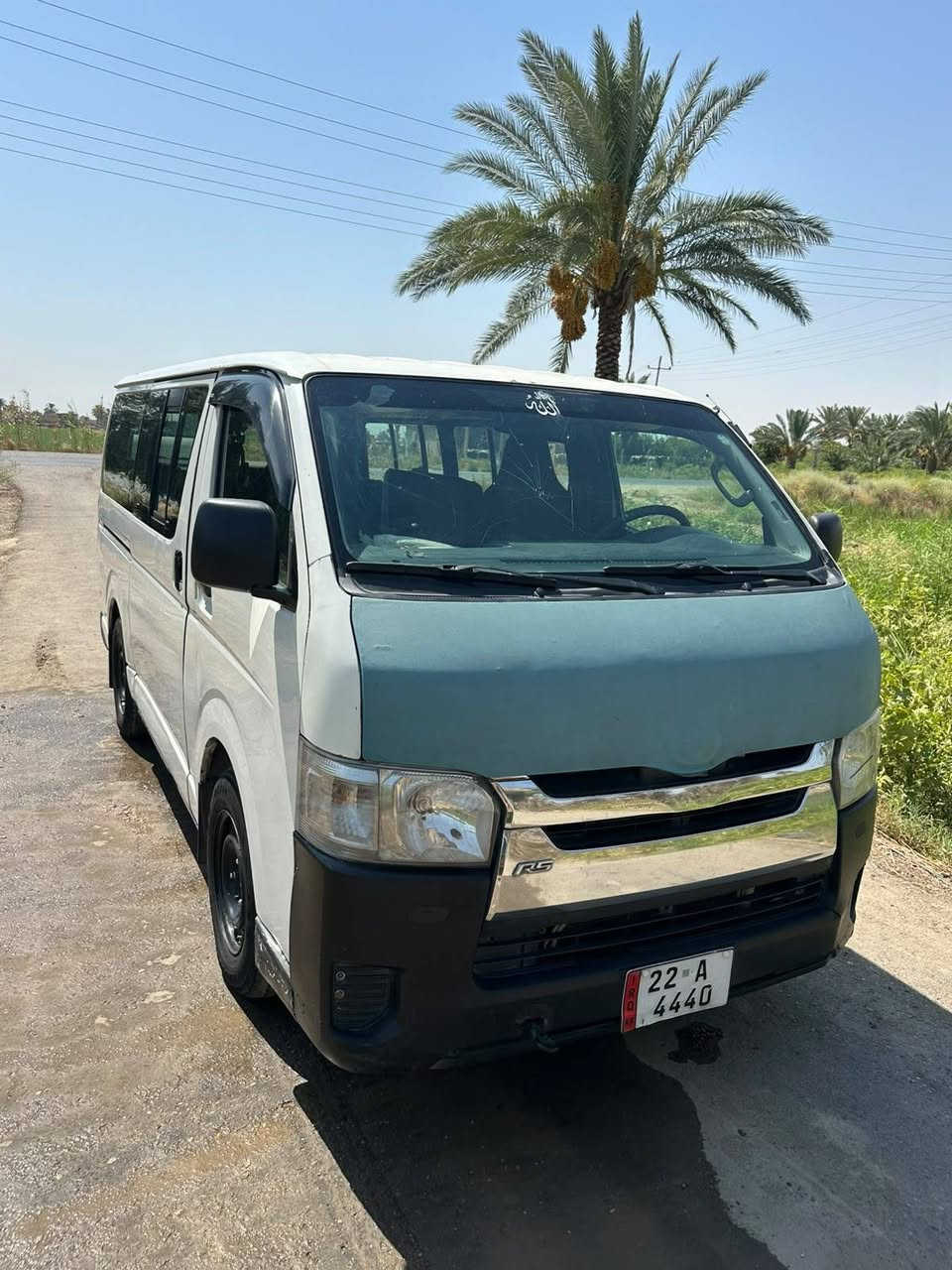 بسم الله الرحمن الرحيم  
تيوتا هايسه  2009 شماليه اربيل مصبوغه حزام  كير محرك اكسل مكفولات تبريد  ومنضومه غاز.   السعر 140 وبيها مجال للشرااي المكان بغداد أطراف الشعله منطقه ابراهيم بن علي

 فقط التبريد بخاخ. ب30الف    سياره مال جناي
***********
