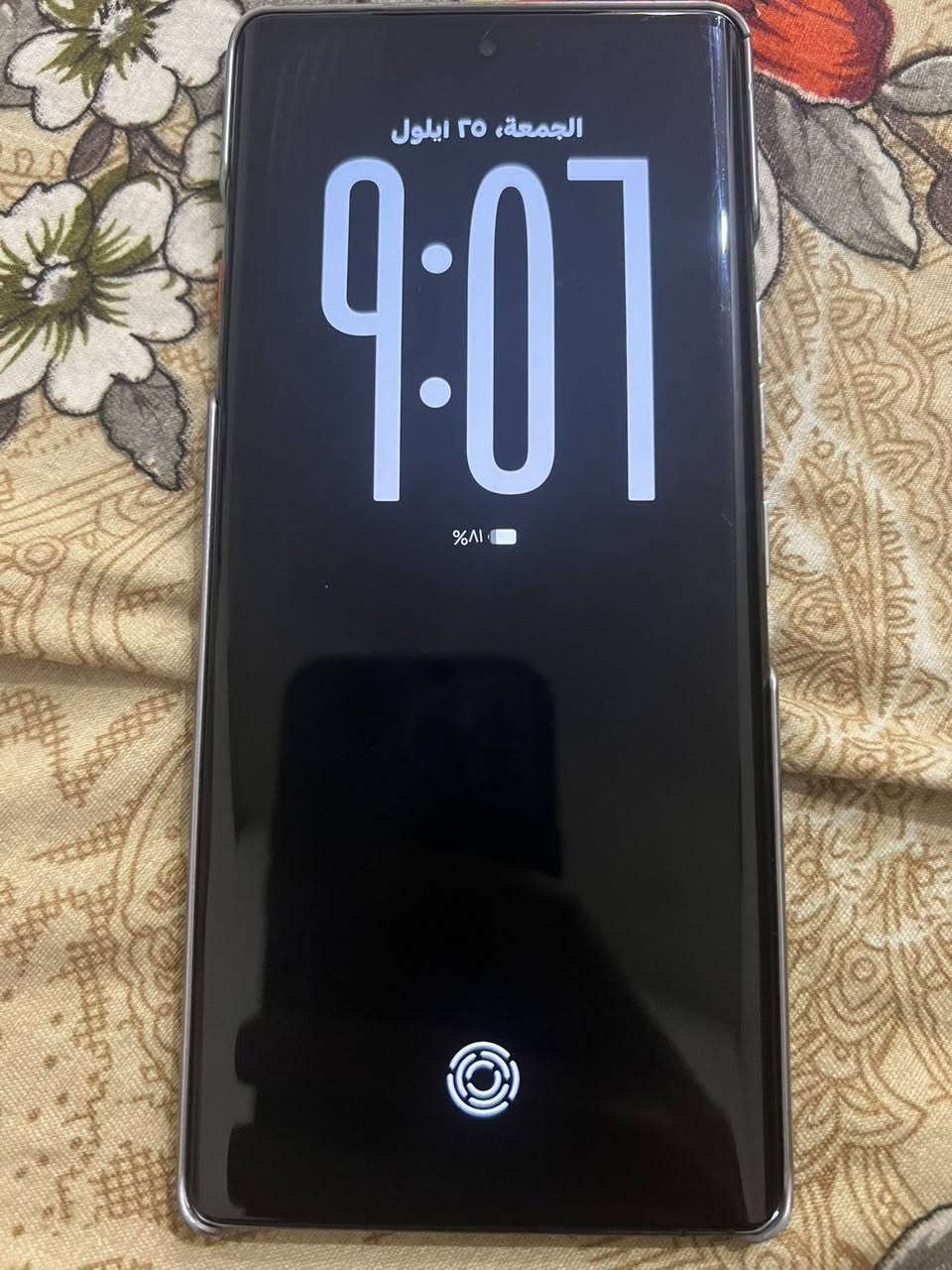 تكنو كامون 40برو فايف جي 5G
جهاز غني عن التعريف 
ذاكره 256
اصدار 16احدث اصدار 
الجهاز كامل ملحقاته كارتون ول  شاحنه 
مكاني حي نصر كركوك 
سعر 350 بس مجال استفسار اكثر انتصل برقم ***********

نص مكتوب في الصور:
- HiOS 16.3.0 التحقق من التحديثات اسم الجهاز TECNO CAMON 40 Pro 5G التخزين ٢٥٦ غ.ب / ١٨٦ غ.ب الطراز TECNO CM7 وحدة المعالجة المركزية Dimensity 7300 Ultimate RAM ١٢ غ.ب+١٢٠٠ غ.ب الكاميرا الخلفية 50M OIS+8M الكاميرا الأمامية 50M البطارية 5200mAh الشاشة 1080x2436