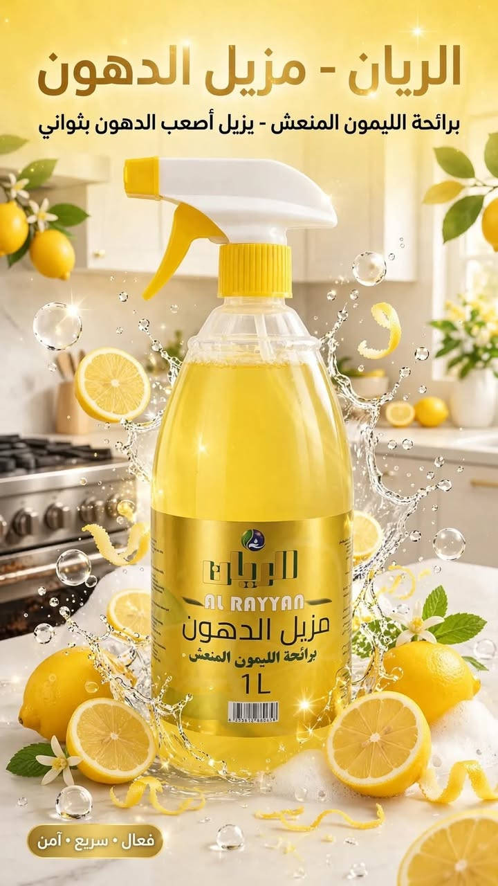 بلسم شعر مصبوغ • مزيل دهون ليمون • عطر مسك رول أون