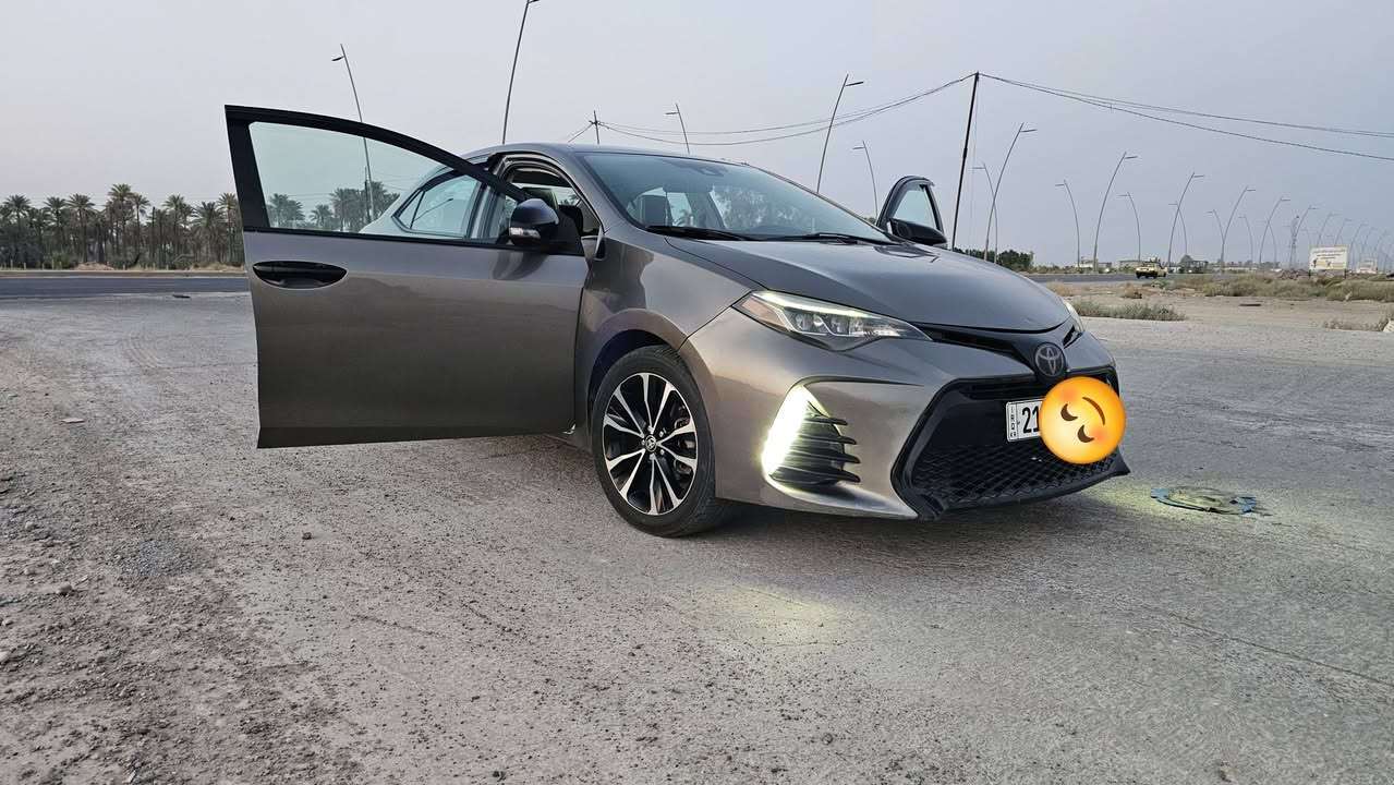 السلام عليكم
كورولا  2018 SE وارد امريكي 
السيارة حادثها موضح بالسونار بدون دواخل 
بدون شواصي ولغود 
السيارة جاهزة من كلشي مابيها اي نقص باسمي تحويل ثاني يوم .
رقم سليمانية هزة جديدة .
السعر / 128 وبيها مجال 
للتواصل على رقم الهاتف 
***********
