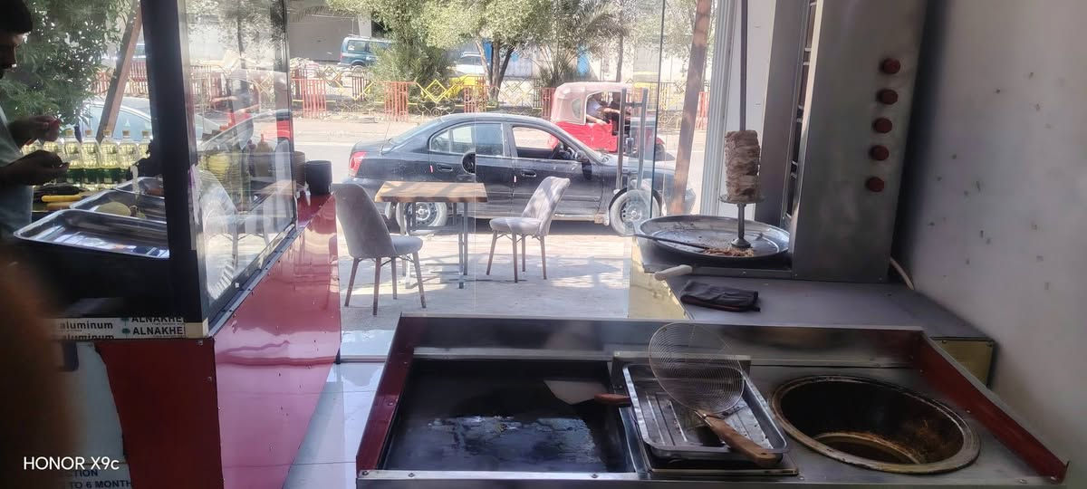 معدات مطعم • شواية شورما • قلايات