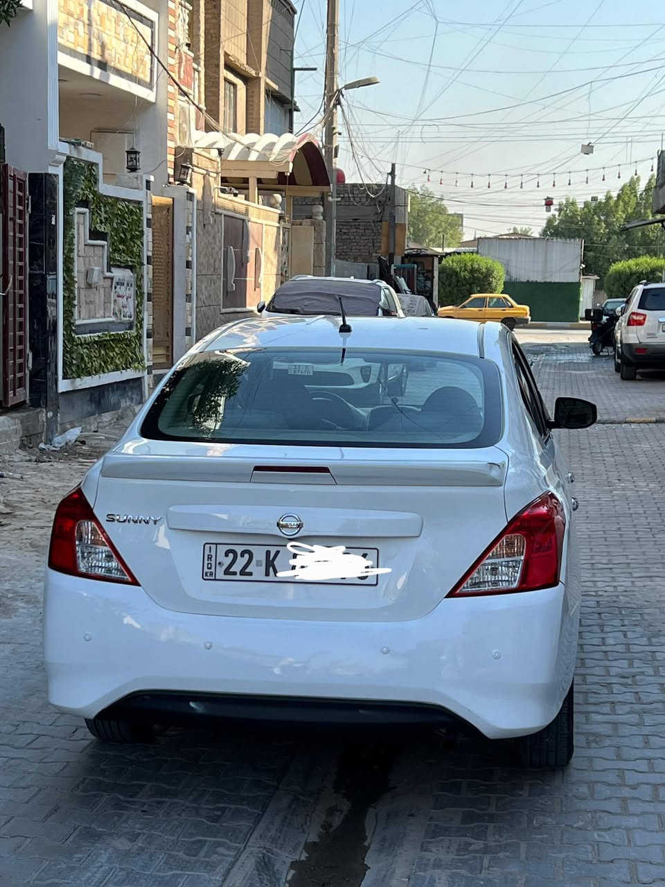 السلام عليكم نيسان صني 2024
مكفوله من الصبغ والبارد  والكير والمحرك
قطعتين تبريد 
تخم تاير جديد 
صدر جديد 
دوشمه جديده 
دهن كير جديد 
سياره جاهزه بدون نقص 

السعر ١٠٩ وبيهه مجال 

المكان بغداد الحريه 
الرقم ***********
