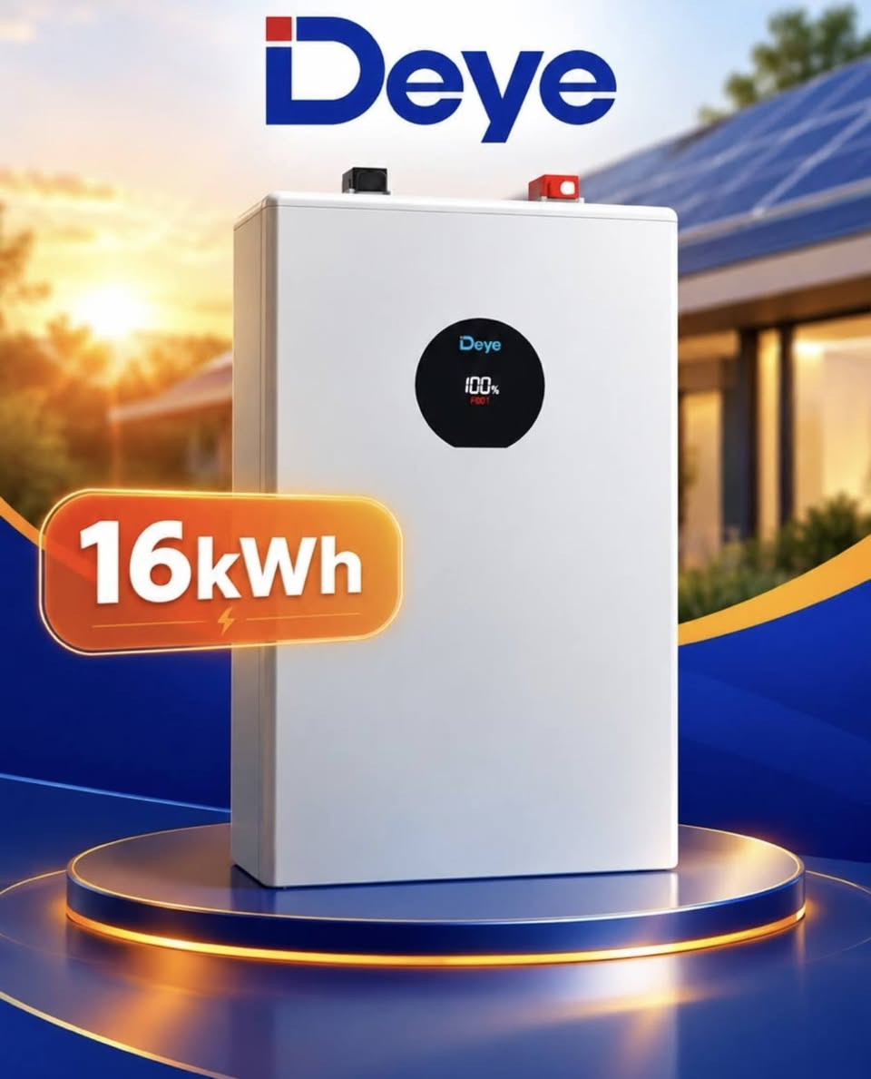 لا توجد تفاصيل

نص مكتوب في الصور:
- EVE طاقة تدوم أمان يعتمد عليه 16 kWh LiFePO4 Battery أمان عالي بتقنية LiFePO4 عمر افتراضي طويل 7000 دورة تركيب سهل وتشغيل ذكي كفاءة عالية وأداء مستقر EVE Energy
- شمس المستقبل لمنظومات الطاقة الشمسية والأعمال الكهربائية العامة طاقة نظيفة .. لمستقبل أفضل 8kW تصميم وتنفيذ أنظمة الطاقة الشمسية توفير جميع أنواع الانفرترات والبطاريات تمديدات وأسلاك وكل الأعمال الكهربائية أنظمة الإنارة الداخلية والخارجية صيانة ودعم فني بعد البيع خبرة وكفاءة في مجال الطاقة الكهربائية التزام بالمواعيد ونصل إليك في الوقت المحدد أسعار مناسبة تناسب الجميع جودة عالية أفضل أداء استثمر في طاقة الشمس وودع فواتير الكهرباء *********** للاستفسار والحجز اتصل الآن
- Deye 16kWh
- Solar
- Jinko
- 645W