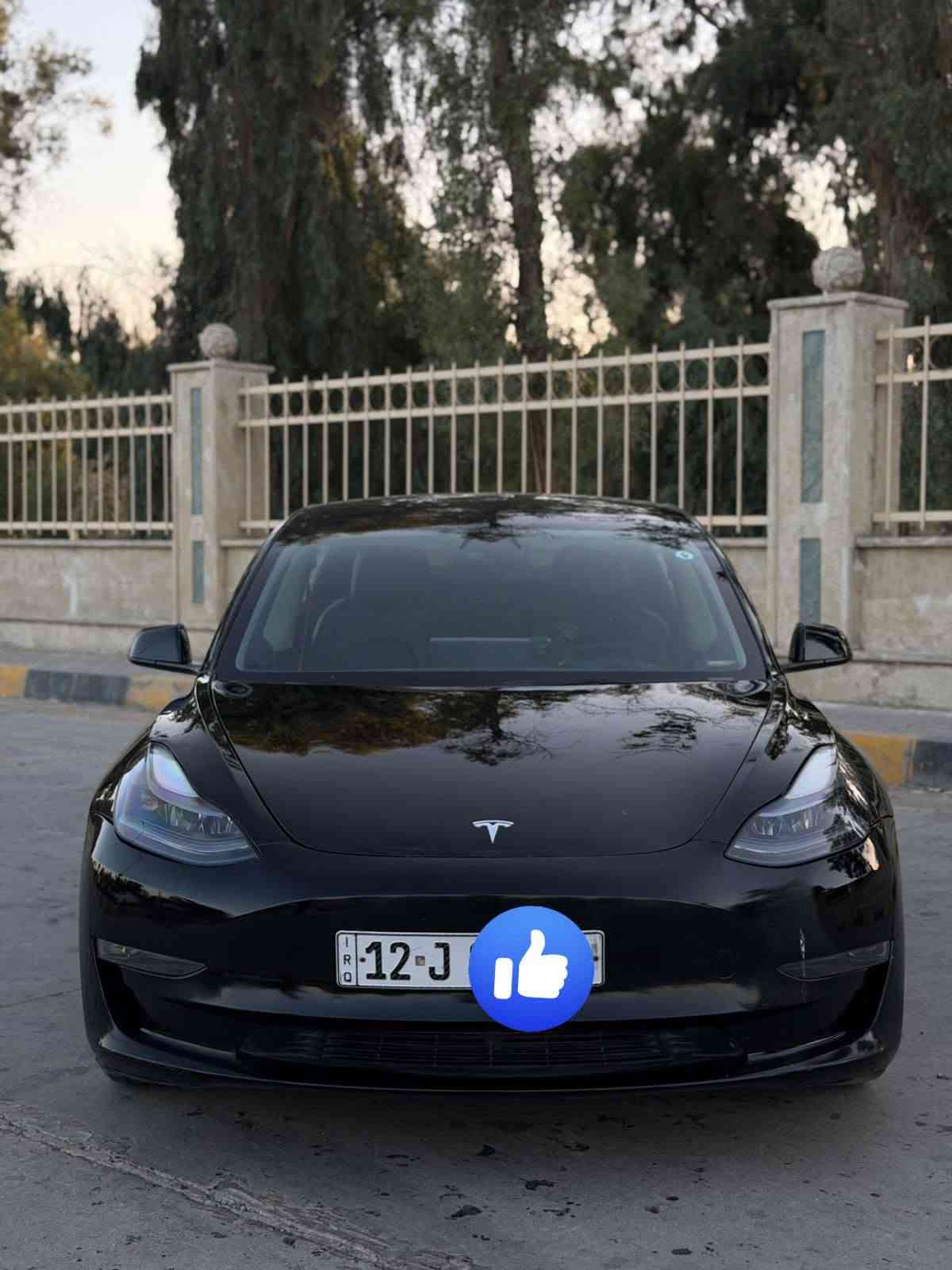 تسلا مود ٣ • رينج ٥٣٥ كم • رقم نينوى