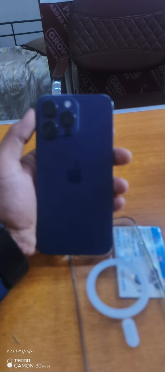 جهاز للبيع أيفون 14 pro max
 بطاريه ٨٤ 
جهاز جديد يلمع سعر 875بي مجال 
جهاز ما مبدل شي 
رقم ***********
بكاني بغداد الشعب
