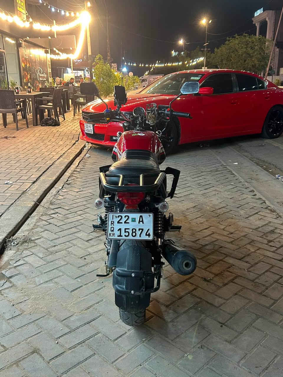 السلام عليكم
دراجة دايوان لايتي للبيع 
موديل 2025
محرك 200cc 
رقم اربيل باسمي
ماشية 14 الف وقابل للزيادة 
صارلها يمي 10 اشهر
السعر (2600) 
وبيها مجال بسيط 
مكاني بغداد حي الجهاد
الرقم / ***********
