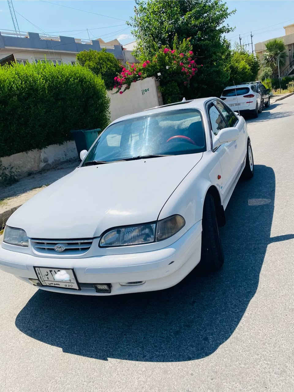 سلام عليكم 
سونتا تو 1994 
محرك 3000v6
كير توماتيك 
تحكمات ستيرن 
تبريد ثلج ❄️❄️ 
فتحت سقف
كشنات هيتر 
هيتارت بل مري 
تحكم بل مري 
بيها صبغ بوند جماليه بدون حادث 
ونص باب الخلف وجاملغ الخلف فقط بدون دواخل 

كوبون بانزين الكتروني 
السياره 
شرط التحويل 
السنويه لل 2028
سعر49 
وبي مجال بسيط 
 ‭***********‬ موصل, نينوى
