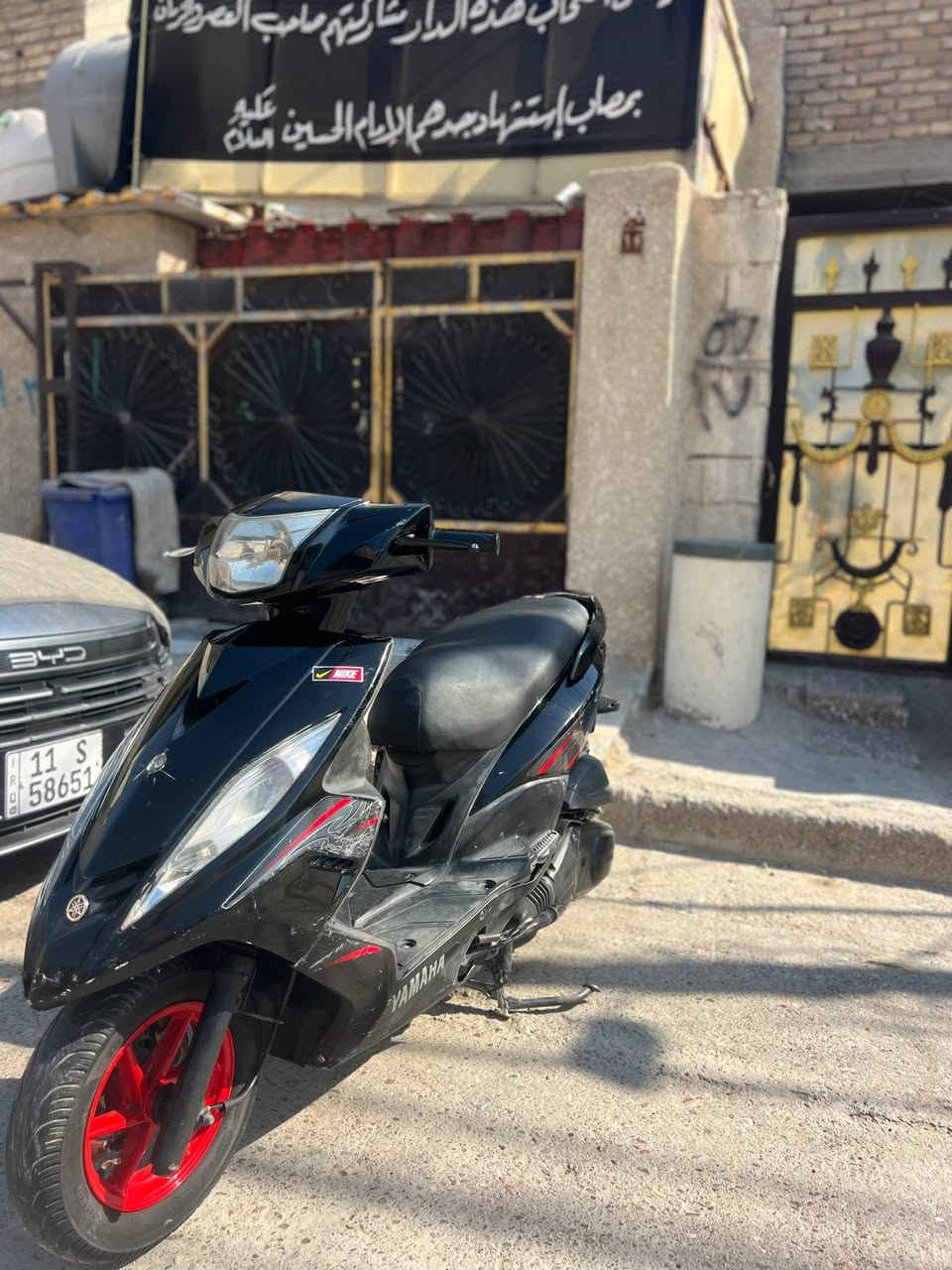 سلام عليكم GTR للبيع دراجه كفاله من البرغي للبرغي كلشي مناقصها عده ادامه للكلجات والنواقص اللي امصورها الباقي كله كفاله  مكينه بيها صوت فيلس فقط 
سعرها 950 مجال قليل جدا الراغب بالشراء يتفضل واتساب  
عنوانها بلديات افران عسل
الرقم للاستفسار ...***********

