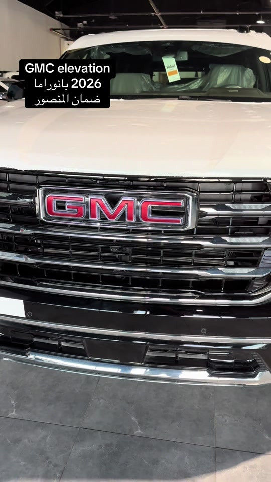 #gmc ##elevation #2026  جيمسي الفيشن علامه ضوئيه  سقف بانوراما موديل 2026  ضمان شركه المنصور   مرقم اربيل  شركه ركن الرقيم   اربيل شارع 100 م  ***********

نص مكتوب في الصور:
- GMC elevation
- 2026 بانوراما
- ضمان المنصور