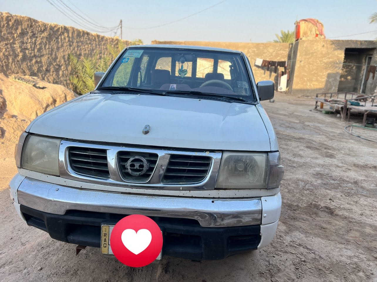 سلام عليكم نيسان بيكم لبيع موديل 2000 رقم مثنئ سنويه ل٣٠ مداور ثاني يوم السياره كير و مكينه و اكسن مكفولت تخم تاير جديد حداديه جديده السياره صبغ عام جماليه بيه ضربه جملغ الكدام بصفحت السايق ترهم بيع و مراوس حسب القناعه 
المكان الديوانيه قضاء الشنافيه اني مكلف بل نشر نتصل علئ رقام ‭***********‬ ‭.     ***********‬
