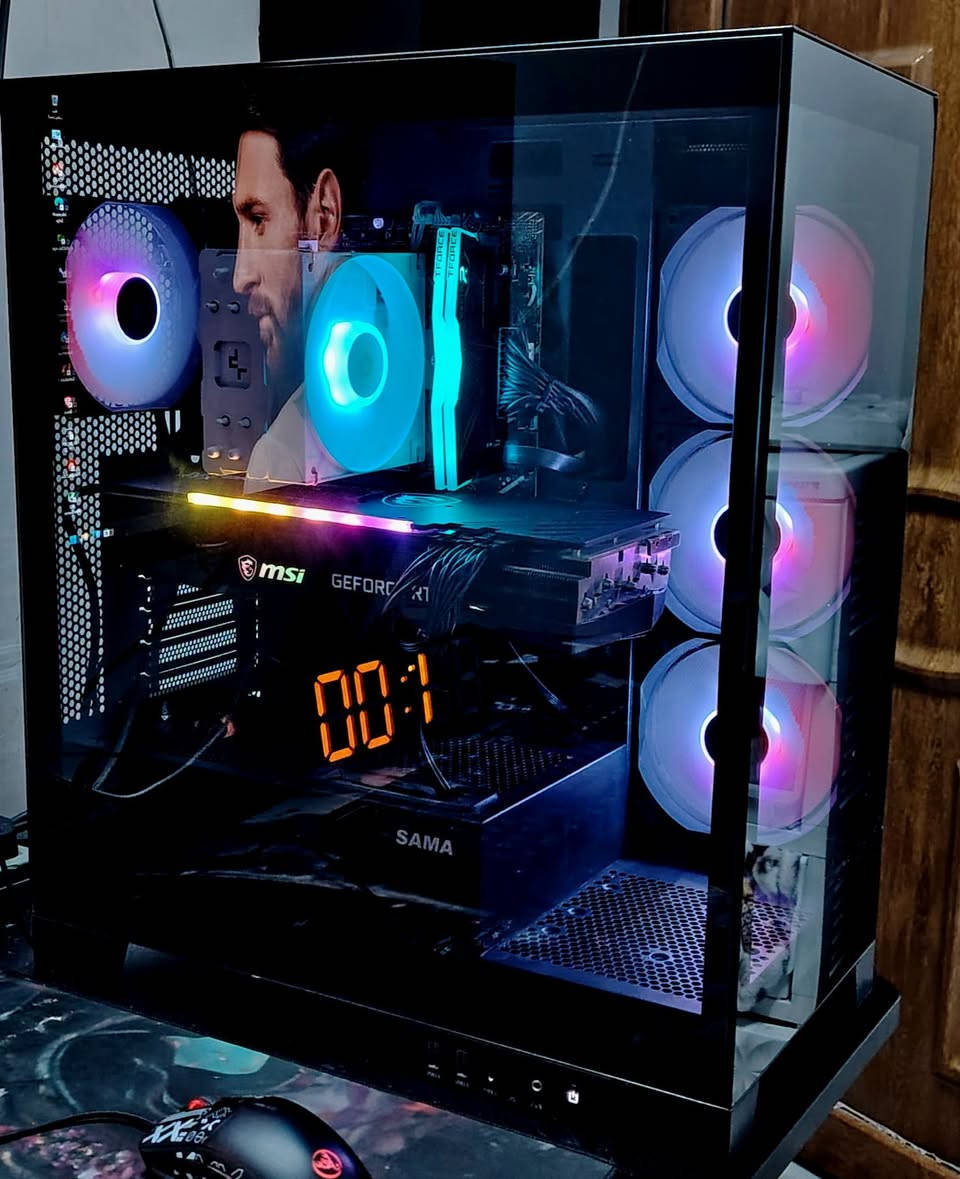 تحية طيبة للجميع
متوفر تجميعة كيمنك للبيع كيس فقط 
السعر مليون ١٥٠ الف

CPU I5 13400F 10 CORE 16 THERADS 
COOLER CPU DEEP COOL AG400 
M. B ASUS PRAIM B760M R DDR4 
RAM 8X2 16GB DDR4 TFORSE 3200MHZ
GPU RTX 3070 MSI X3FAN SUPRIM RGB
CASE BLACK SAMA X4 FAN ARGB TYPE C 
POWER XIGMATEK 600W PLUS 80 BRONZ
M. 2 NVME 256GB KINGSTON 
HDD 1TB WD

مكاني موصل توصيل موجود 
للتواصل *********** واتسب
