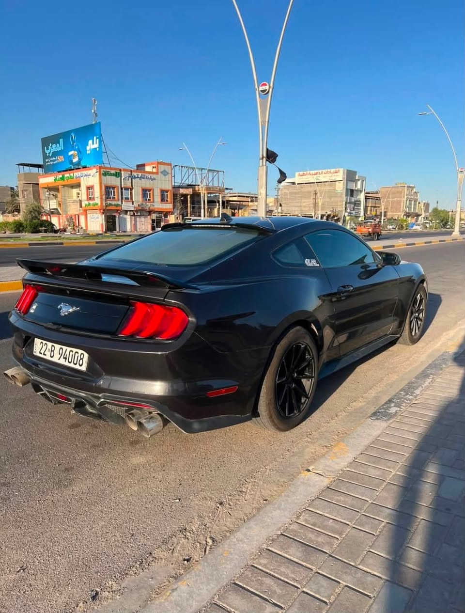 فورد موستنك ايكو بوست ماشيه 68 KM الضرر 3 قطع تبديل بونيد وجاملغ السائق باقي تفاصيل على هذا الرقم ***********
