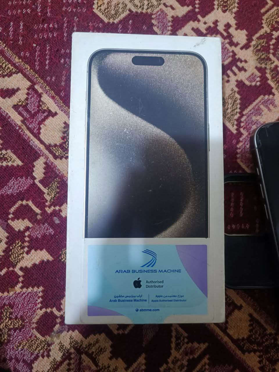 سلام عليكم
ايفون15برو ماكس شرق اوسط
ذاكره256
شخط مابي 
بطاريه85
مكاني نجف
رقمي***********وتساب او خاص فقط
اسعر1050وبي مجال+يرهم مراوسه ب16مع الفرق

