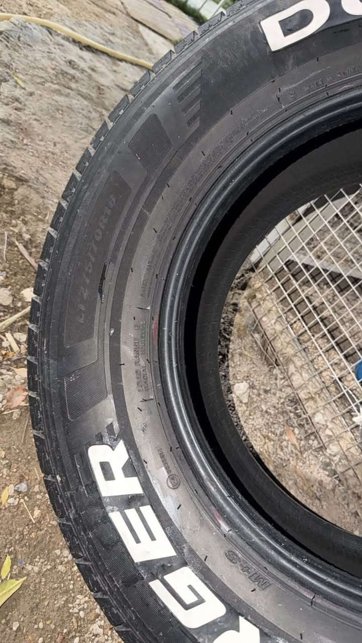 تخم تاير مال رام جدد ما ماشي هواي اصلي دنلوب رقمي
***********
نضيفات كلش 
سعر خاص

