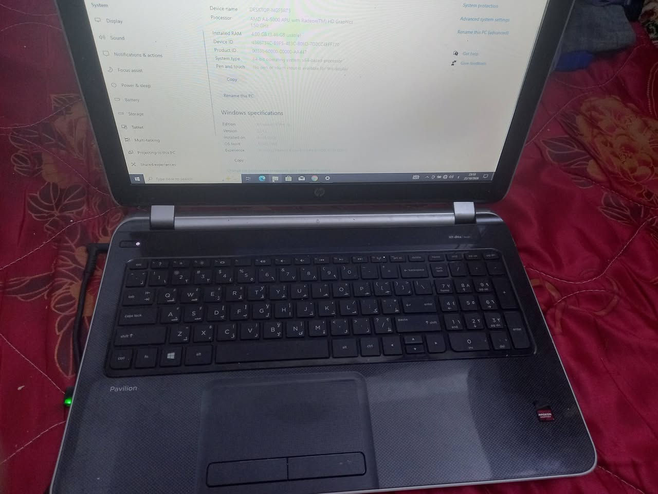 HP • AMD A4 • ٤ جيجا رام