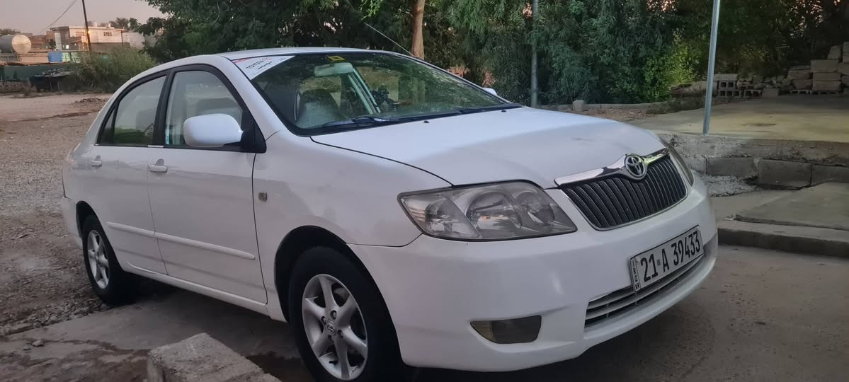 کورلا بیکاتشو 2007 بسمی گیرمکینە تبرید شرط محرك 1800  سیارە بیە 4قطع صبغ بدون دواخل سعر84ورقه عنوانی کلار***********
