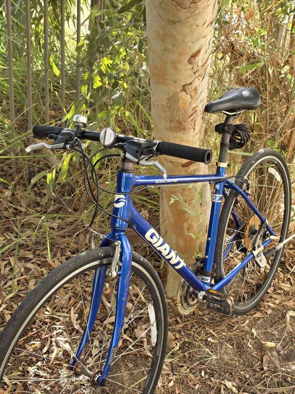 السلام عليكم دراجة Giant Escape R3 باللون الأزرق المميز 🔵
مواصفات الدراجة

الحجم 28 
قياس الأطارات 700×28C اطارات بلادية شركة Kenda 
السستم شيمانو التوس ALTUS مكون 24 سرعة 8 سرعات خلفي و 3 امامي والكاسيت Shimano HG 
البريكات Tektro 
ويالة Giant بلادية قطعة وحدة 
الدراجة نظافتها موضحة بالصورة 90% كلش نظيفة ومميزة وكلها بلادية و على وضع الشركة 

غير مستخدمة داخل العراق
السعر 220 وبيها مجال ان شاء الله
مكاني بغداد - مجمع بسماية للاستفسار خاص او على الرقم *********** متوفر واتساب

