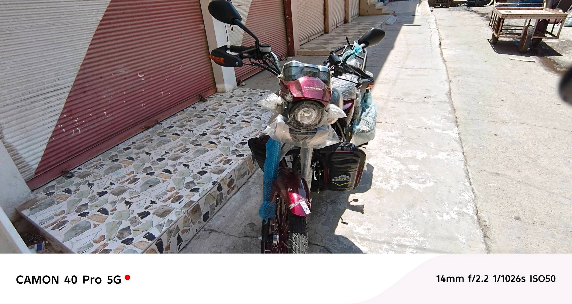 السلام عليكم. دراجه هيوشا موديل 2026 صفر مسجل رقم (صلاح الدين) محرك .(200cc) عداد (180). شحن 🔋⚡موبايل USp  . صالنصه كاتم. مكينه ناعمه