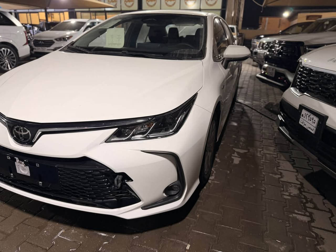 🚘 تويوتا كورولا هايبرد 2025
🇰🇼 وارد خليجي | زيرو صفر كم

✨ المواصفات والتجهيزات:
✅ محرك 1.8L هايبرد
✅ ناقل حركة أوتوماتيك
✅ 8 Airbags
✅ سلايد روف
✅ لايت زينون + LED
✅ جنوط ألمنيوم قياس 16
✅ إطارات 205/55R16
✅ مفتاح تشغيل بصمة
✅ دخول وتشغيل ذكي
✅ شاشة أصلية ديجيتال
✅ كاميرا خلفية
✅ مقاعد جلد أصلية
✅ تسخين المقاعد الأمامية
✅ مثبت سرعة Cruise Control
✅ تحديد المسار
✅ حساسات ضغط الإطارات
✅ حساسات أمامية وخلفية
✅ أوتو هولد Auto Hold
✅ نظام مانع الانزلاق
✅ ISOFIX
✅ تحكم بالمقود
✅ أوامر صوتية
✅ Bluetooth
✅ منافذ USB
✅ تبريد قطعتين
✅ منفذ 12V
✅ فحص أنظمة السيارة بالكامل
✅ تطعيمات داخلية ألمنيوم

📌 الحالة: زيرو صفر كم
🔥 بيع | شراء | مراوس

📍كربلاء المقدسة - مدينة المعارض النموذجية - معرض رقم 20

📞 للاستفسار والتفاصيل:
***********
***********

القمة لتجارة السيارات 🚘🏆
