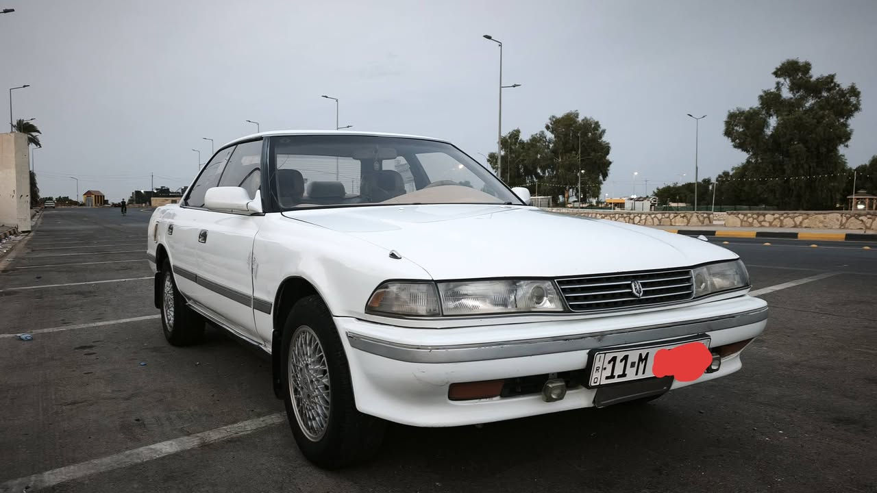 🚘 للبيع سيارة مارك موديل 1991
🔹 المحرك: ونجي
🔹 السنوية بأسمي لغاية 2030 رقم بغداد انكليزي
🔹 السيارة نظيفة ومرتبة
🔹 مكفولة من الكص والضربة القوية بيها مكانات صبغ قليلة كلش اثر ترتيب خياسات وحالياً الگشر صافي تماماً
🔹 الحداية خير من الله 
🔹التبريد شغال ١٠٠% والحمد لله 
🔹الكهربائيات شغاله كلها
🔹 بيها الباب الخلف السائق مصبوغ من اخذتها من صاحبها ليش مصبوغ ماادري !
🔹 الفحص  تجي وتشوف بعينك وتقتنع وكل الهلا بيك واذا اتفقنا شايف الف خير بيها 
💰 السعر: 57 💲وبيها مجال 
📞 للاستفسار: ***********
📱 متوفر واتساب
هاي كل التفاصيل الخاصة بالسيارة.
