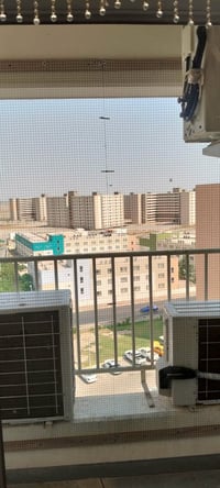 تم تثبيت مانع طيور  شقه 140 غريي  #خدمات ابو علي لديكم لا خوف عليكم صب...