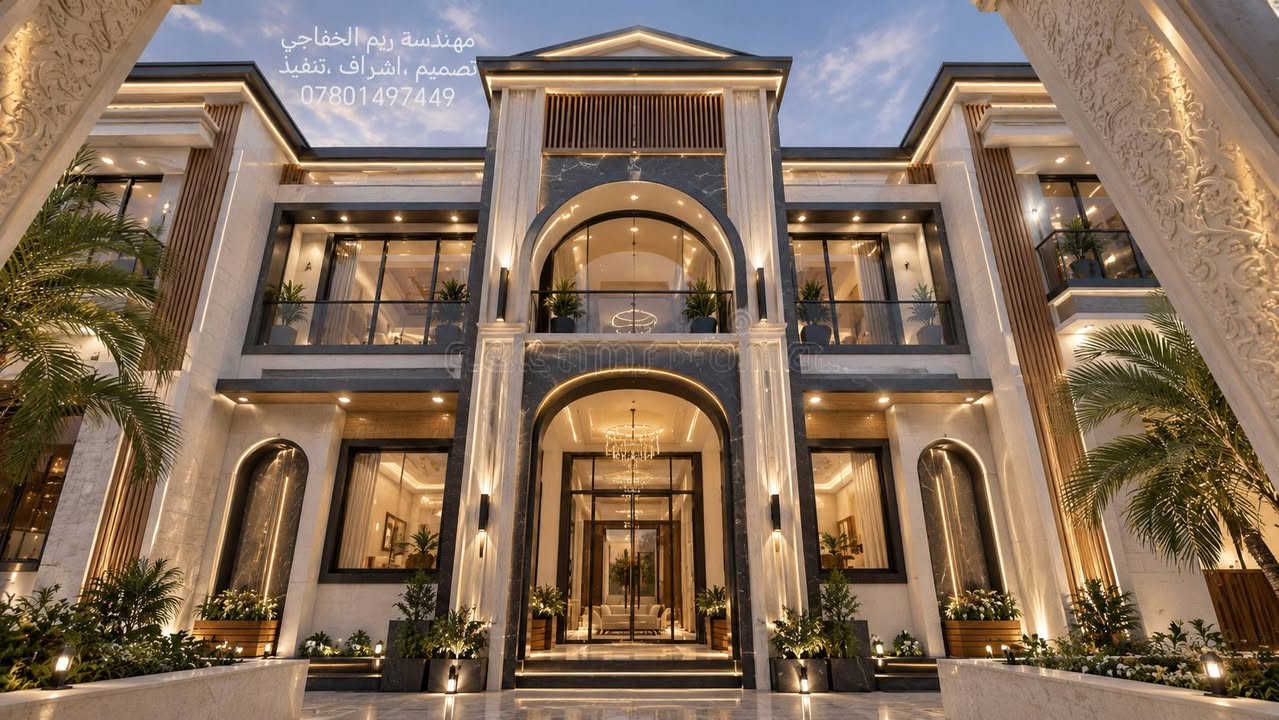 مهندسة ريم الخفاجي • تصميم واجهة ٢٢م • السماوة الغربي