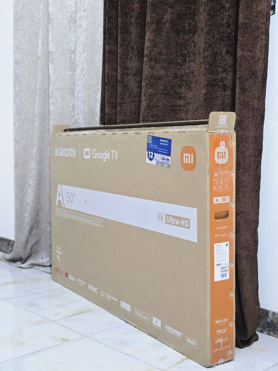 شاشه شاومي الاصليه حجم 50 كوكل تيفي 4k مواصفات خير من الله لسعر ٤٧٥ بعده جديده المكان البصره القديمه ***********

