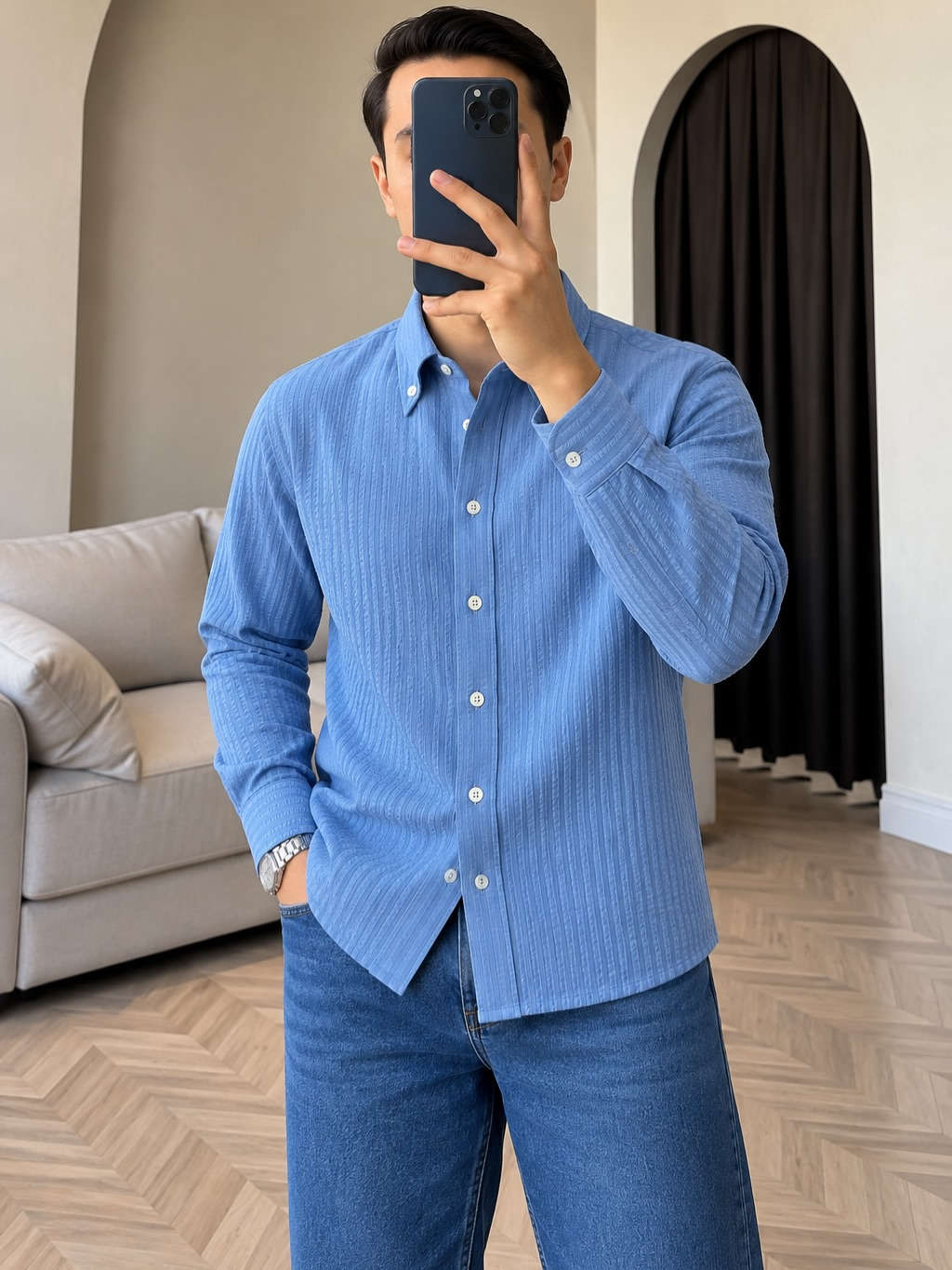 🔥 خصم خاص على قميص البراندات 🔥

BRANDED MEN’S SHIRTS
خامة راقية • ستايل شيك • جودة مميزة ✨

السعر السابق: 35,000 د.ع
🔥 بعد الخصم: 20,000 د.ع فقط 🔥

📏 القياسات: S | M | L | XL | XXL
✨ متوفر بعدة ألوان

CHIC — Style That Speaks.

نص مكتوب في الصور:
- خصم 40% سعر القميص 20 الف