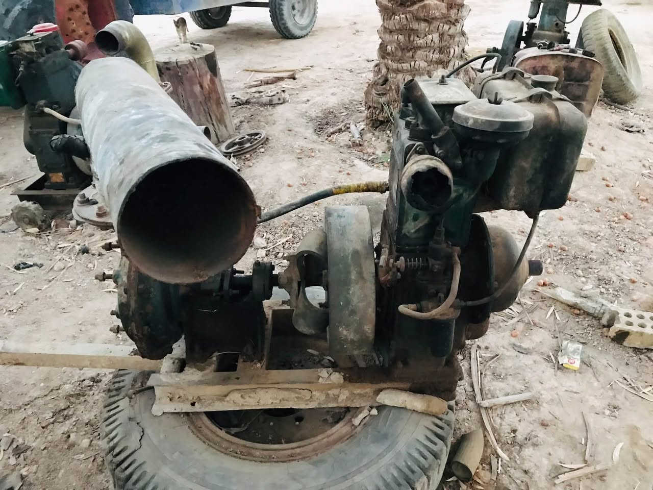 السلام عليكم للبيع ماطور هندي
ابو 10 حصان جاهز شغال فول مكاني كربلاء السعر ٥٠٠ الف الاستفسار *********** 
مكلف بل نشر
