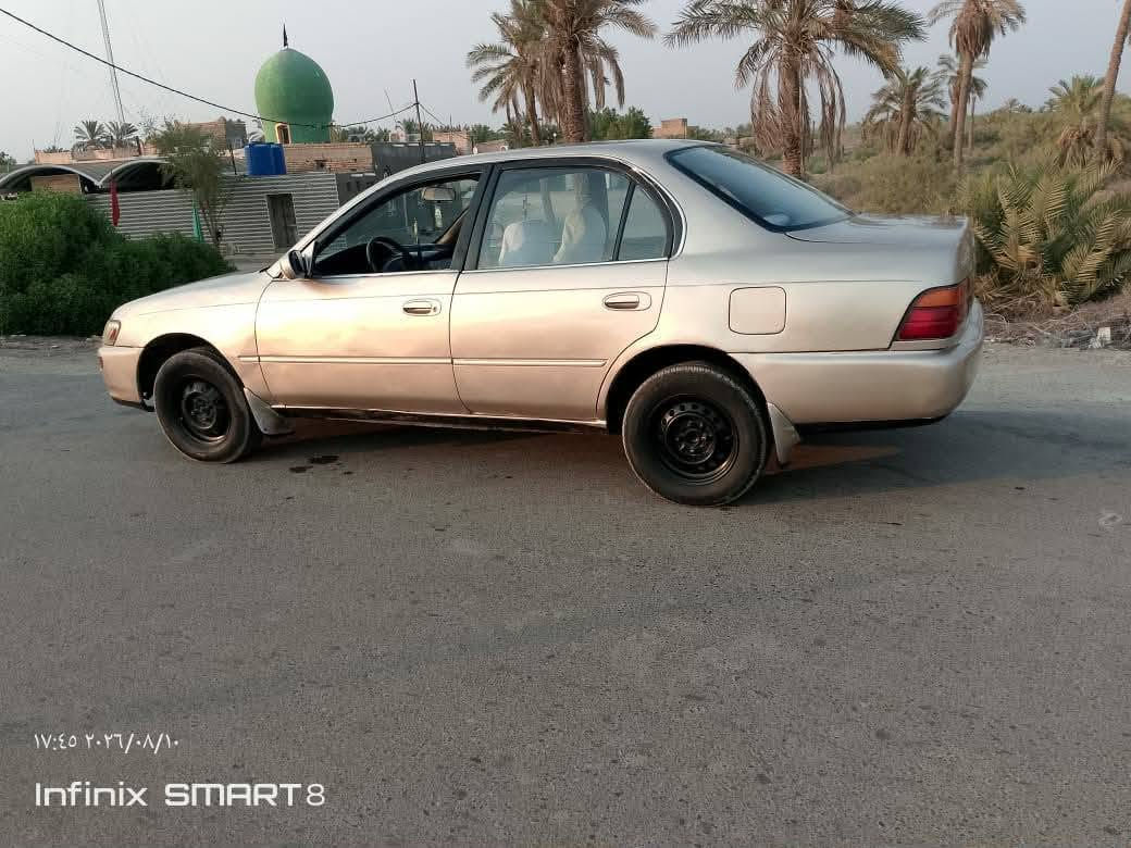السلام عليكم
كورلا موديل 92 مصبوغه جماليه فقط بدون ضربه كير مكينه شرط تخم تاير جديد 
رقم بصره تحويل ثاني يوم 
مكاني ناصريه سوق لشيوخ 
رقم ***********
السعر 38
