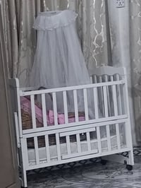 سرير أطفال • هزاز خوص • ٦٠×١٠٥