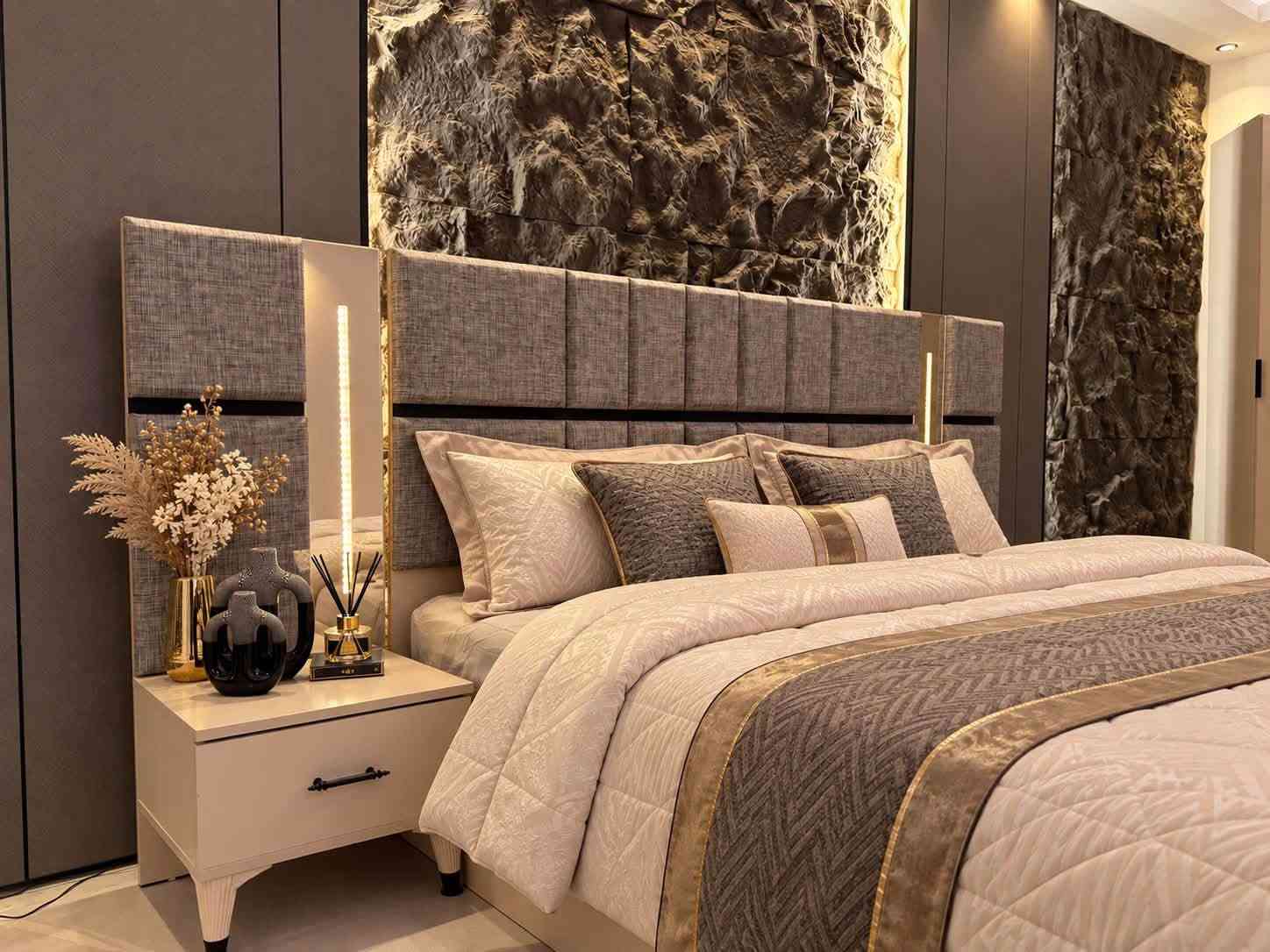 دوفا زاوية • ١٠ قطع • سرير مخزن