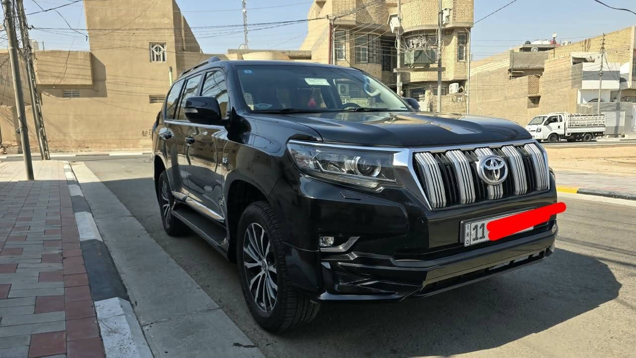 سلام عليكم برادو2022 txs سبعينيه  6 سلندر جديده لوك تخم تاير برجستون جديد الاصلي مكفوله من الضرر رقم بغداد بأسمي مكان كربلاء ***********
