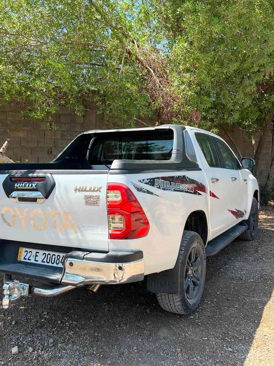 TRD 2022
رقم اربيل الجديد تحويل او وكالة
ماشية 116 حقيقي بيها تخم تاير
مكفولة السيارة عدة باب البدي مفتوح السونار مرفق بالمنشور 
مكاني بغداد ***********
305$ وبيها مجال بسيط
