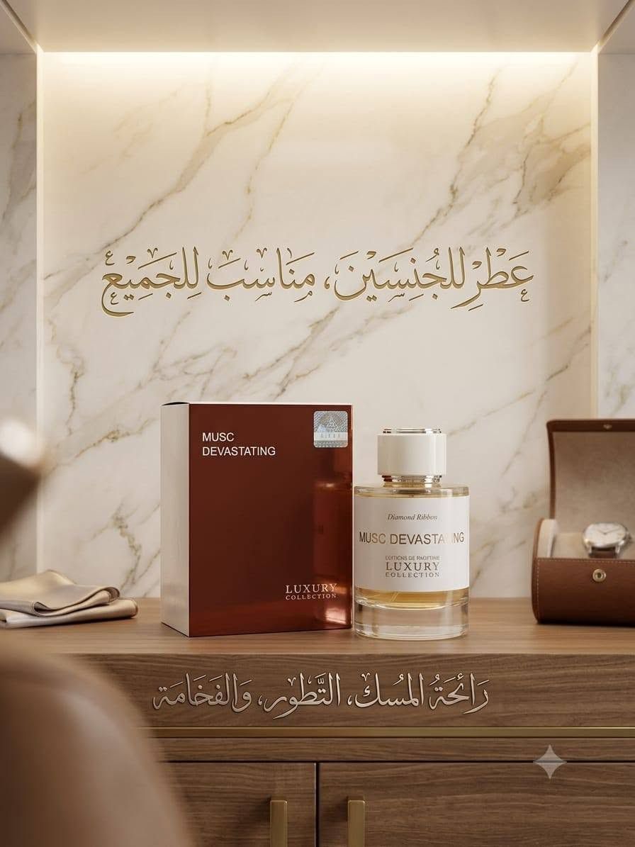 عرض خاص كميه محدوده لطلب ***********

نص مكتوب في الصور:
- عِطْرٌ لِلْجِنْسَيْنِ، مُنَاسِبٌ لِلْجَمِيعِ
- رَائِحَةُ المِسْكِ، التَّطَوُّرُ، وَالفَخَامَةُ
- عطر نسائي ورجالي
- WOMEN'S & MEN'S FRAGRANCE
- لِلْجِنْسَيْنِ مزيج فخم من العود والذهب مناسب للرجال والنساء
- للجنسين
- عطر رجالي ونسائي
- مناسب للجنسين للرجال والنساء