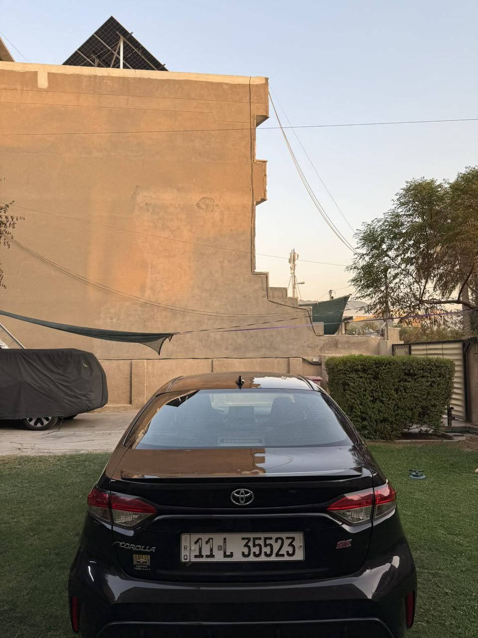 كورولا 2023 SE وارد امريكي
كورلا 2023 وارد أمريكي SE 
مواصفات بصمه.اودتو هولد سايد بريك بصمه كروس سرعه كامرات اماميه خلفيه 3 انضمه قياده السياره صدر كير كفاله تبريد ثلج 
السياره بيه حالوب صار عندي بالمطره الاخيره والسياره ضربته جاملغ وبنيد مبدلات نفس الون وبيه مكانين بارد 
مكان السياره زيونه 
رقمي ***********
السعر 118 رقم بغداد باسمي تحويل ثاني
