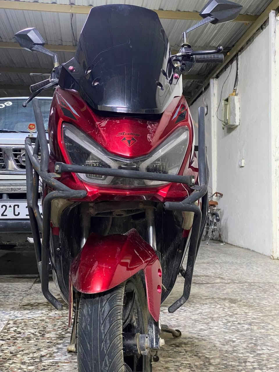 🔥 *للبيع سكنس ستورم 150cc -* 🔥

✅ موديل: 2024
✅ ماشية: 10,656 كم فقط
✅ محرك 150cc اوتوماتيك - شرط ما مفتوح
✅ تشتغل تك - خير من الله
✅ عداد ديجيتال + حديد حماية
✅ دراجة بيت، نضافة 80%

لا تصليح لا دوخة، تاخذها وتطلع بيها

💰 السعر: 850 الف وبيها مجال للشراي
📍 العنوان: كربلاء
📞 للاتصال: ***********
