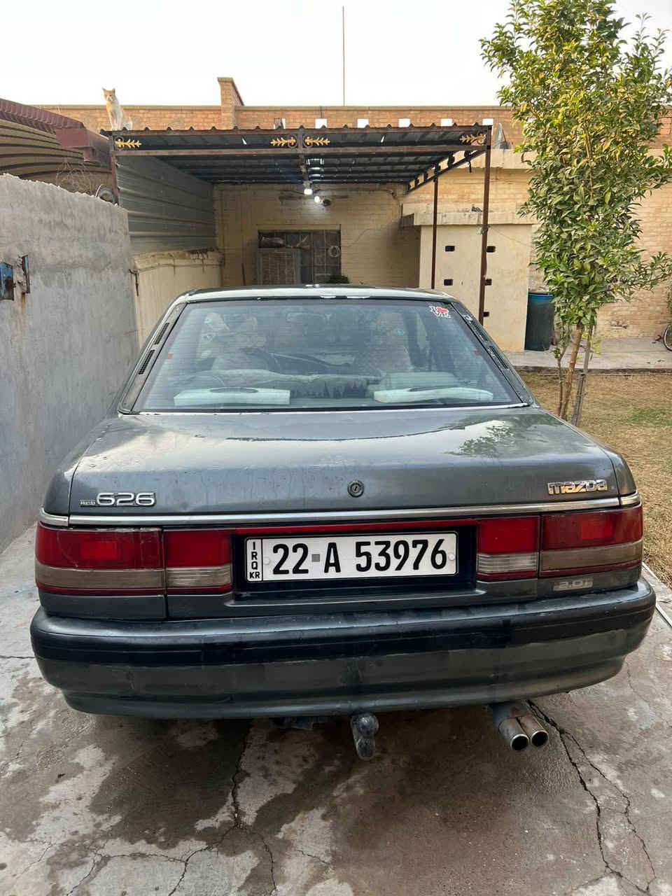 سياره للبيع نوع مازدا حجم 626محرك 8باخ رقم اربيل كير ومحرك بلشرط لون نفطي موديل تسعين سنويه مجدده لـ2030 مصبوغه عام شرط التحويل سعر $35 وبيها مجال للاستفسار خابر على هذا الرقم***********
