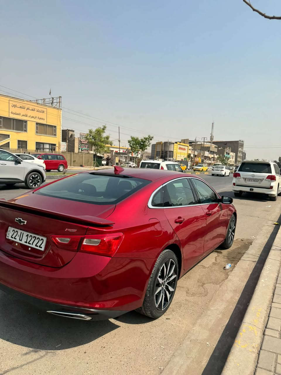 سلام عليكم لليدور نضيف ماليبو 2024 rs ماشيه 22 الف فقط دخول جديد رقم اربيل باسمي تريد تحويل او وكاله السياره جديده بمعنى الكلمه بجمه كبس مملعوب بي ابد حادثه فقط بابتين مبدلات بدون صبغ مواصفات 
رادارات امامي خلفي وجانبيات 
توقف ذاتي 
تثبيت مسار 
كروز سرعه 
دبل كزوز 
مانع تصادم 
وهواي بعد مواصفات السياره نضيفه بمعنى الكلمه وبجمه بلادي والسياره كلها بلاديه والسعر 135 مكاني بغداد وهذا رقمي ***********
