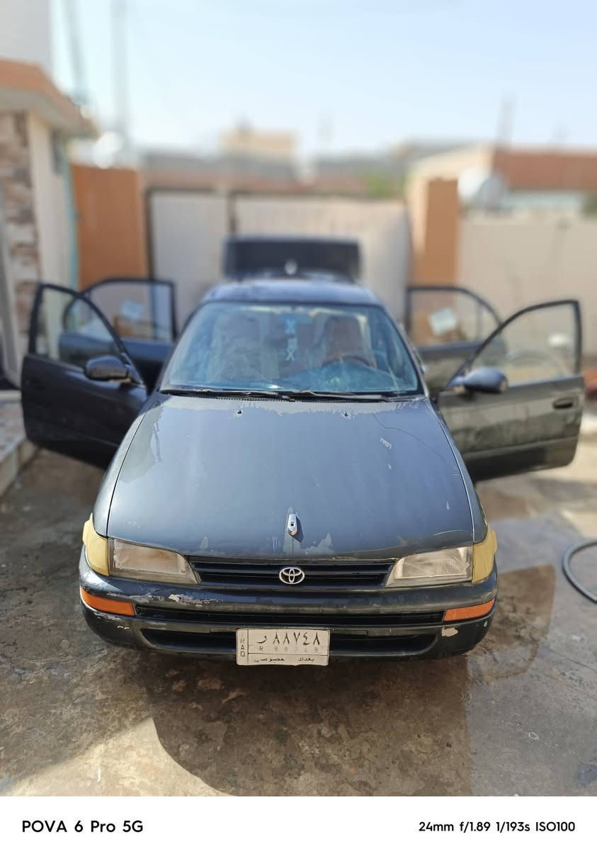 سلام عليكم
للبيع كورلا مديل 94
السياره نضيفه وجاهزه من كلشي 
كير ومحرك خير من الله 

رقمها بغداد 
سعرها 40وبيها مجال 
المكان ديالى العنبكيه 
الرقم: ***********
