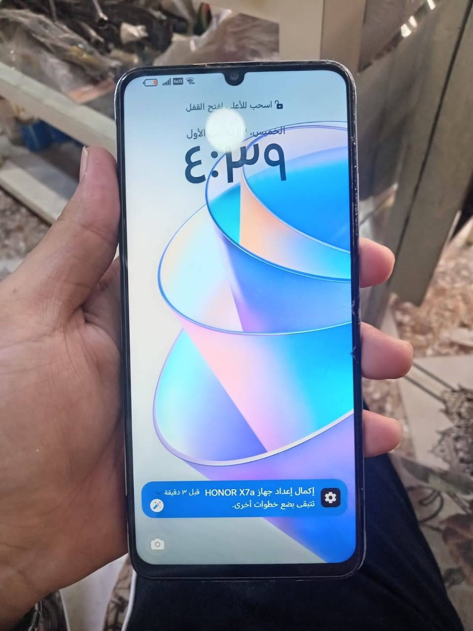 هونر X7a • شاشة مبدلة • كاميرا مكسور