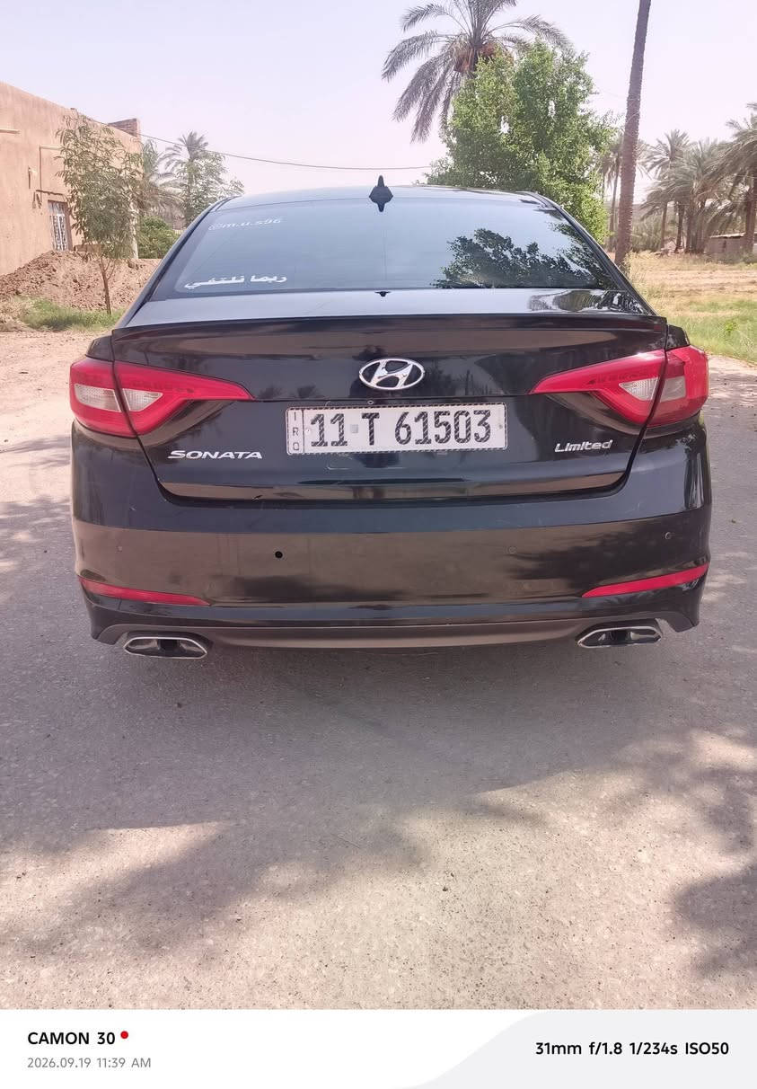 سوناته مديل2015 جاملغ وبنيد بدون داخل السياره سبورت و فولللل مواصفات للاخيررر   رقمه بغداد انكليزي
#السعر 110 وبيها مجال حك الجيه 
مواصفات السياره  

بصمه تشغيل+بصمه ابواب  
 
شاشه +كامره خلفيه

رادار جانبي  

سستم سماعات + دفدي خلفي 

حساسات امامي وخلفي 

ثلاث انضمه قياده 

ويلكب نجمه حجم18

اربع صلانصات

كشنات جلد +كشنات كهرباء

مكاني بابل/محاويل الستفسار/***********
سوناته موديل2017  لمتدد فولللل مواصفات للاخيررر   رقمه بغداد انكليزي بأسمنه

نص مكتوب في الصور:
- CAMON 30 2026.09.19 11:40 AM 31mm f/1.8 1/85s ISO50